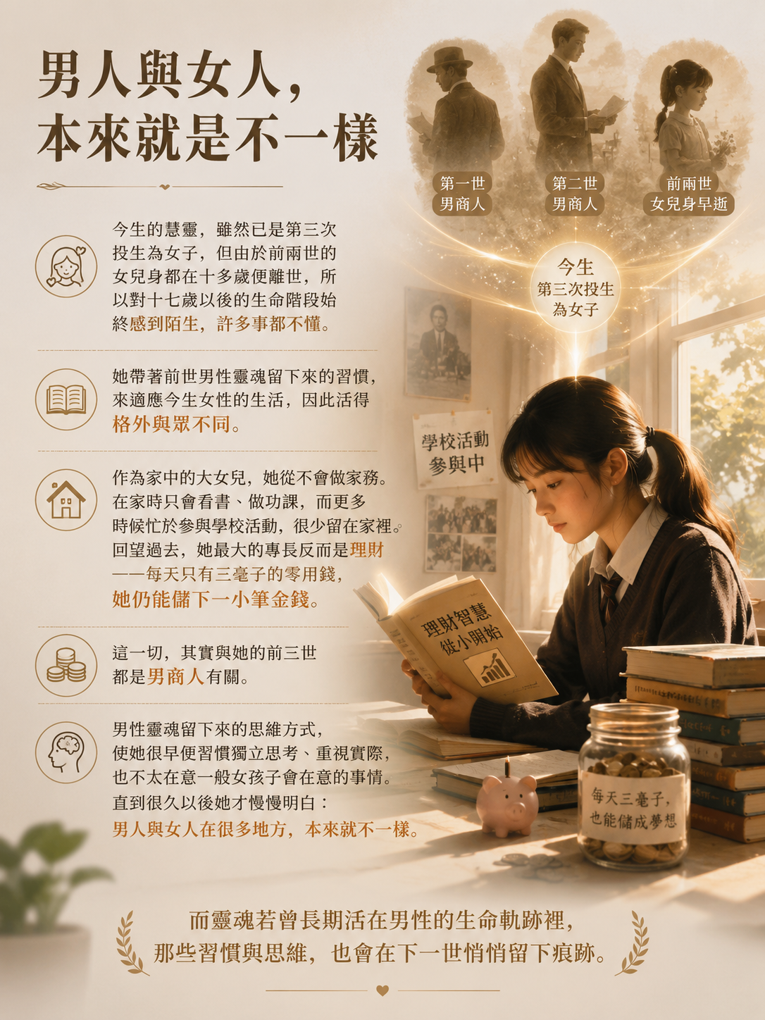 第二篇。男人與女人，本來就是不一樣