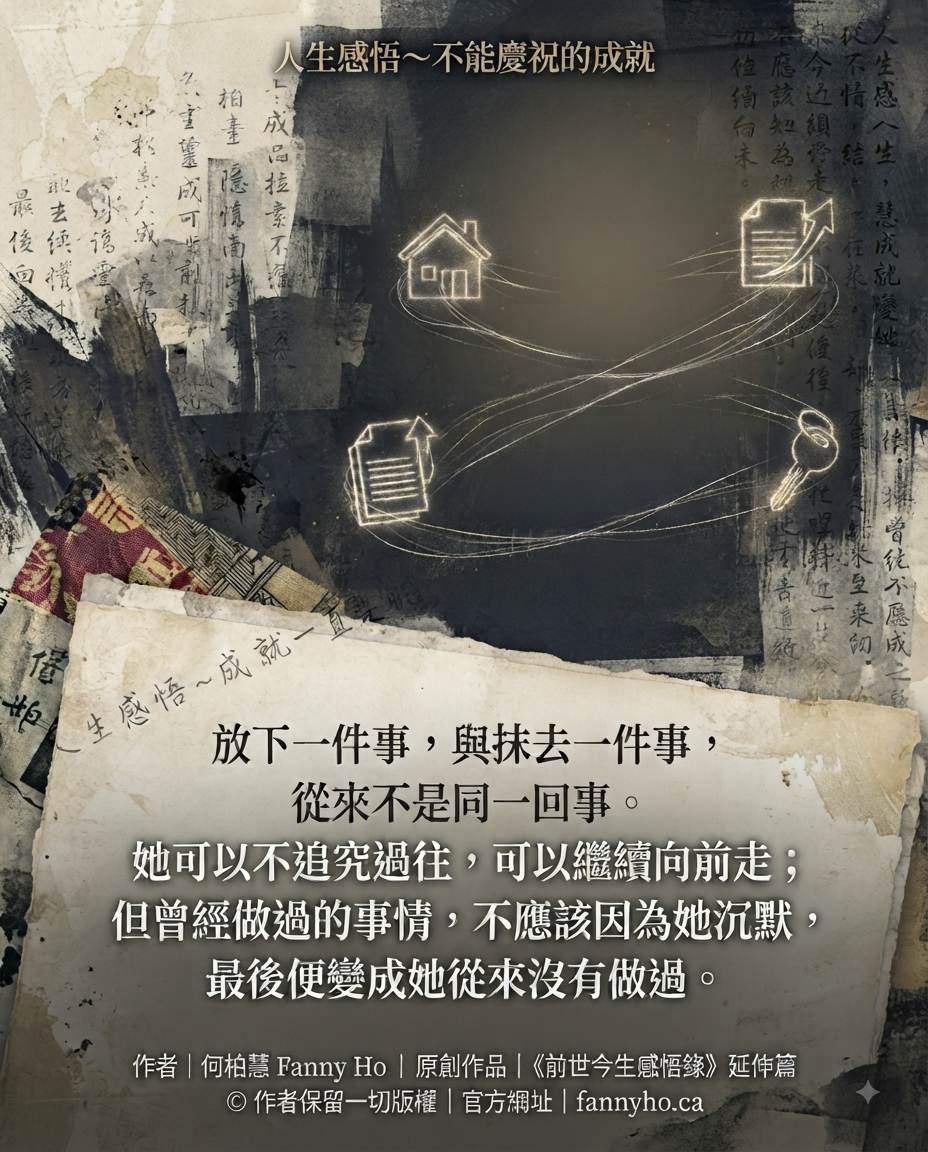 2｜人生感悟～不能慶祝的成就